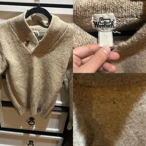 Woolrich Beige Knit Pullover